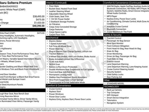 Used 2025 Subaru Solterra Premium image 6