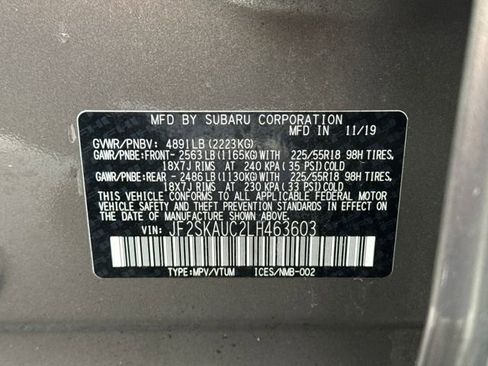 Used 2020 Subaru Forester Limited w/ Popular Package #3 image 25