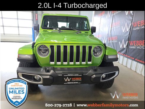 Used 2018 Jeep Wrangler Unlimited Sahara w/ LED Lighting Group AWD/4WD image 2