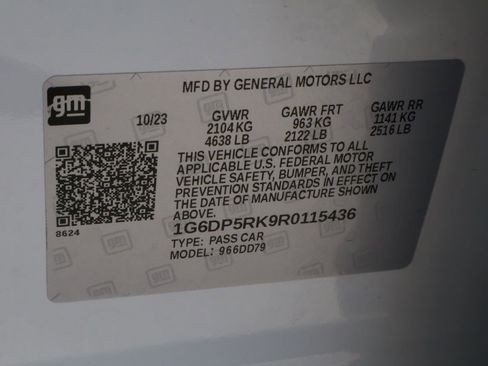 Used 2024 Cadillac CT5 Sport w/ Cold Weather Package RWD image 26