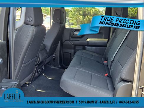 Used 2024 Chevrolet Silverado 1500 Custom w/ Turbomax Blackout Package AWD/4WD image 10