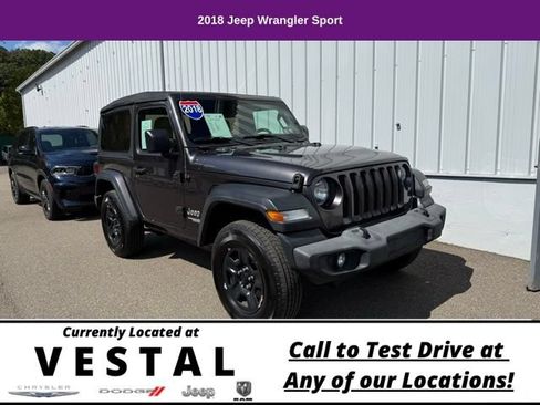 Used 2018 Jeep Wrangler Sport AWD/4WD image 2