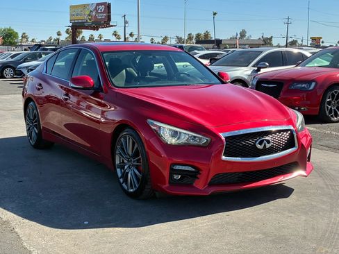 Used 2017 INFINITI Q50 Red Sport 400 RWD image 11