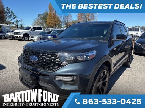 Used 2023 Ford Explorer ST-Line w/ Class IV Trailer Tow Package image 1