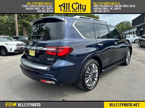 Used 2018 INFINITI QX80 4WD w/ Deluxe Technology Package image 3
