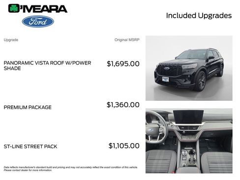 Used 2025 Ford Explorer ST-Line w/ Premium Package image 4