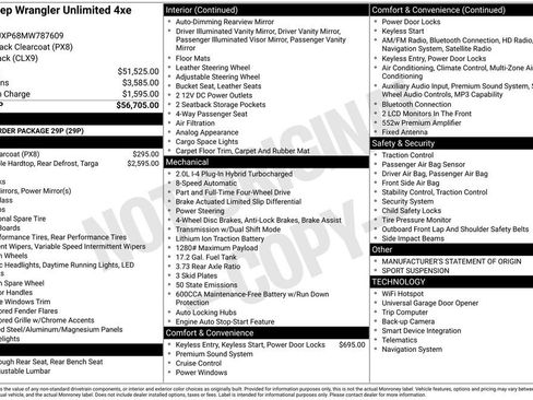 Used 2021 Jeep Wrangler Unlimited Sahara 4xe image 29