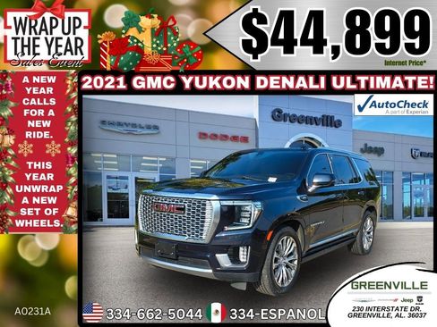 Used 2021 GMC Yukon Denali w/ Denali Ultimate Package image 1