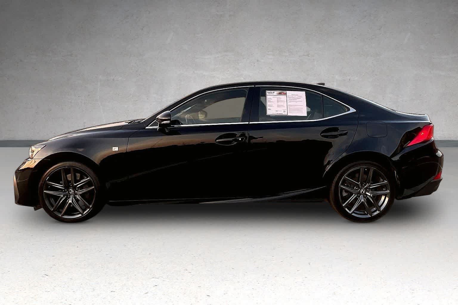 Used 2020 Lexus IS 300 F Sport w/ Blackline Edition AWD/4WD image 3
