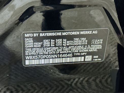 Used 2022 BMW X3 xDrive30i w/ Convenience Package w/ZPA AWD/4WD image 31