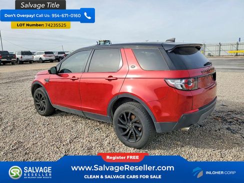 Used 2017 Land Rover Discovery Sport SE AWD/4WD image 3