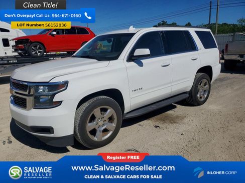 Used 2017 Chevrolet Tahoe LT RWD image 1