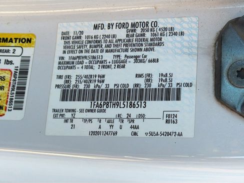 Used 2020 Ford Mustang Coupe w/ Black Accent Package image 38