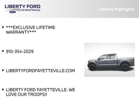 Used 2024 Ford F150 STX w/ Equipment Group 201A FX4 AWD/4WD image 5