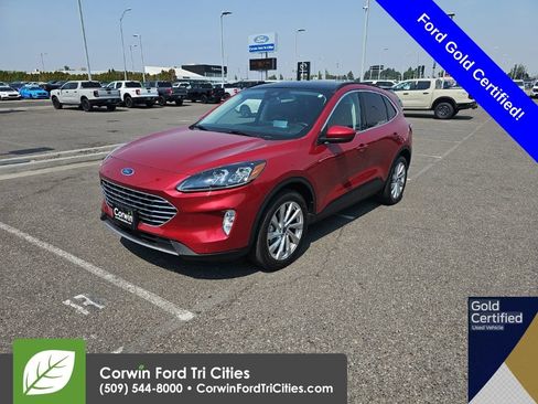 Used 2021 Ford Escape Titanium w/ Titanium Elite Package AWD/4WD image 11
