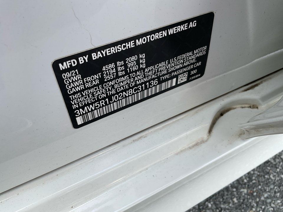 Used 2022 BMW 330i Sedan w/ Convenience Package RWD image 35