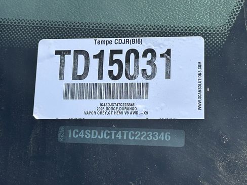 New 2026 Dodge Durango GT image 25