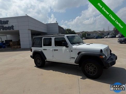 Used 2024 Jeep Wrangler Unlimited Sport AWD/4WD image 2