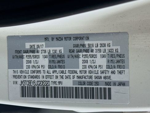Used 2018 MAZDA CX-9 Signature AWD/4WD image 34