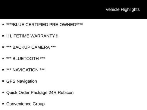Used 2024 Jeep Gladiator Rubicon w/ Technology Group AWD/4WD image 41