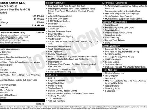 Used 2014 Hyundai Sonata GLS w/ Popular Equipment Group 2 FWD image 12