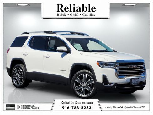 Used 2022 GMC Acadia SLT w/ Technology Package FWD image 1