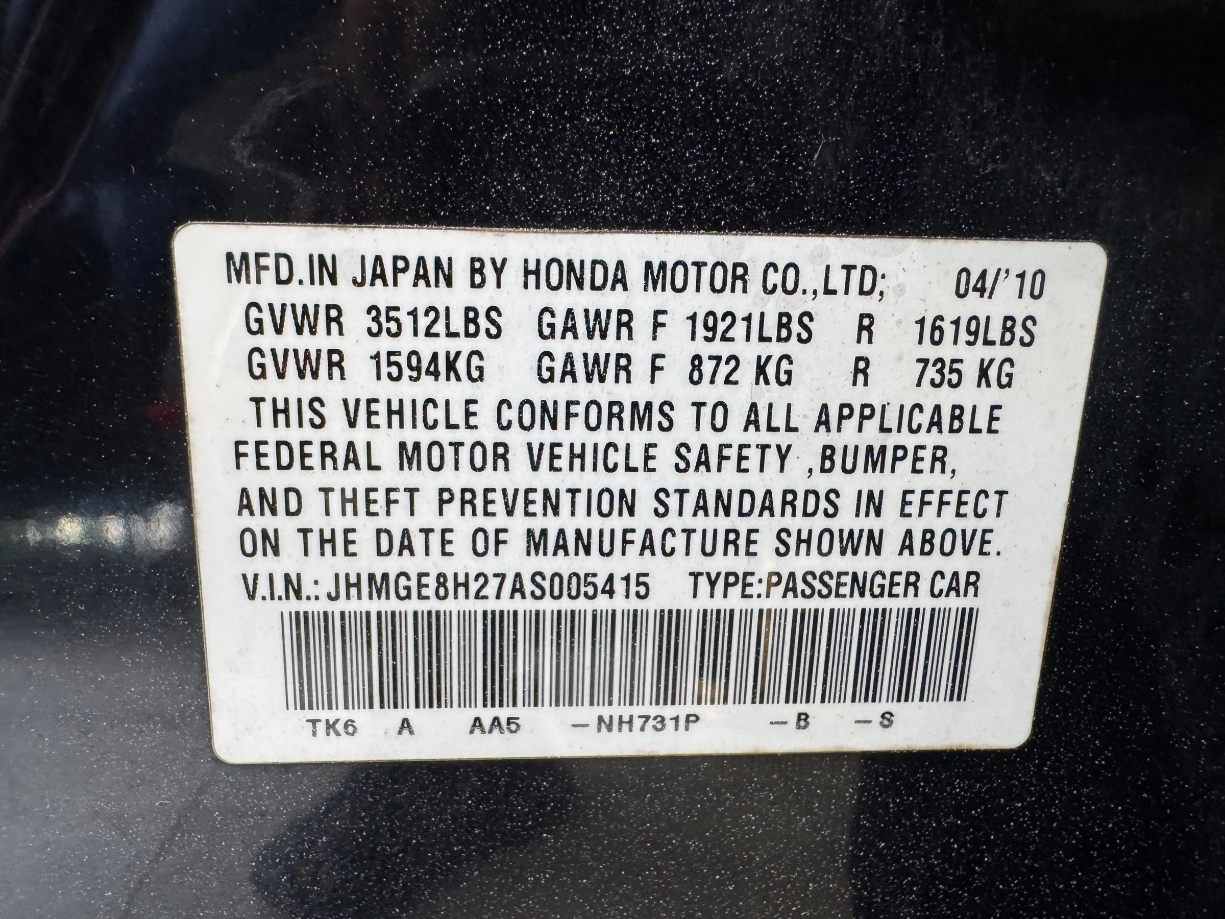 Used 2010 Honda Fit image 29