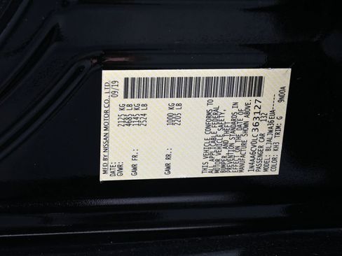 Used 2020 Nissan Maxima 3.5 SV w/ Floor Mat Group image 19