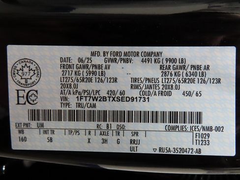 Used 2025 Ford F250 Lariat w/ Lariat Ultimate Package image 80