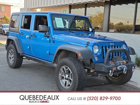 Used 2015 Jeep Wrangler Unlimited Rubicon w/ Connectivity Group image 1