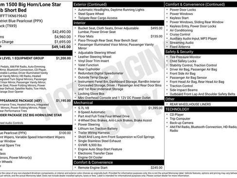 Used 2019 RAM 1500 Big Horn image 43