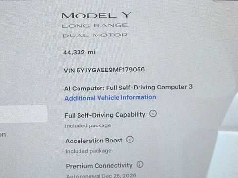 Used 2021 Tesla Model Y Long Range AWD/4WD image 4
