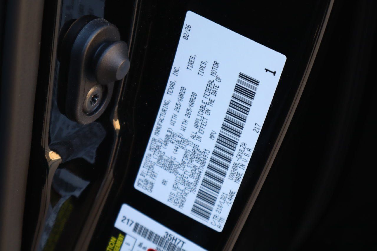 Used 2026 Toyota Sequoia Limited w/ Nightshade Package RWD image 33