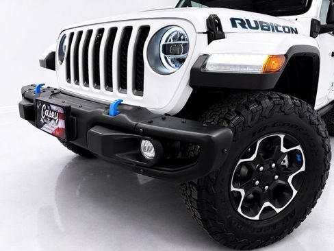 Used 2023 Jeep Wrangler Unlimited Rubicon 4xe w/ Steel Bumper Group AWD/4WD image 11
