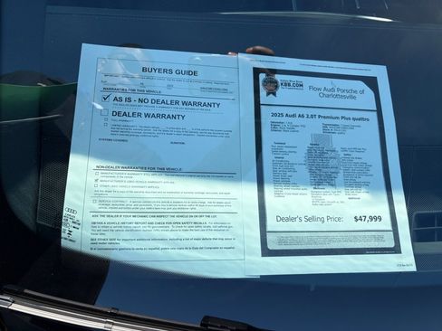 Used 2025 Audi A6 2.0T Premium w/ Convenience Plus Package image 33