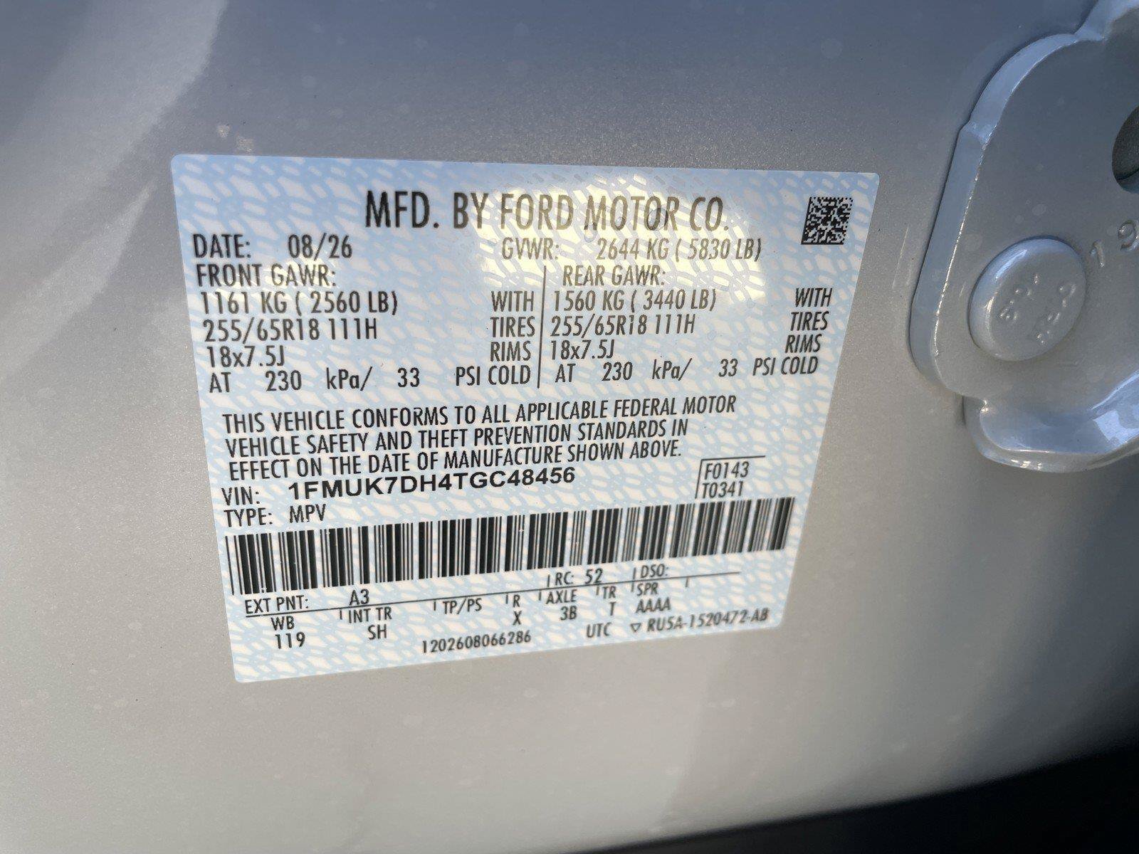 New 2026 Ford Explorer Active w/ Active Comfort Package RWD image 38