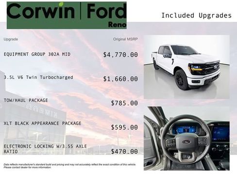 Certified 2024 Ford F150 XLT w/ Equipment Group 302A MID image 3