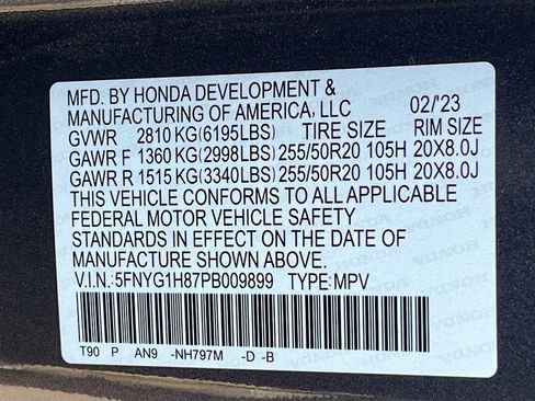Used 2023 Honda Pilot Elite image 34