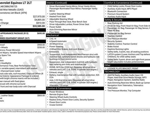 Used 2011 Chevrolet Equinox LT w/ Chrome Appearance Package image 6