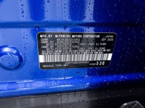 New 2026 Mitsubishi Eclipse Cross LE image 27