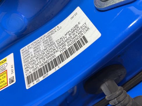 Certified 2022 Honda Civic Sport Touring image 36