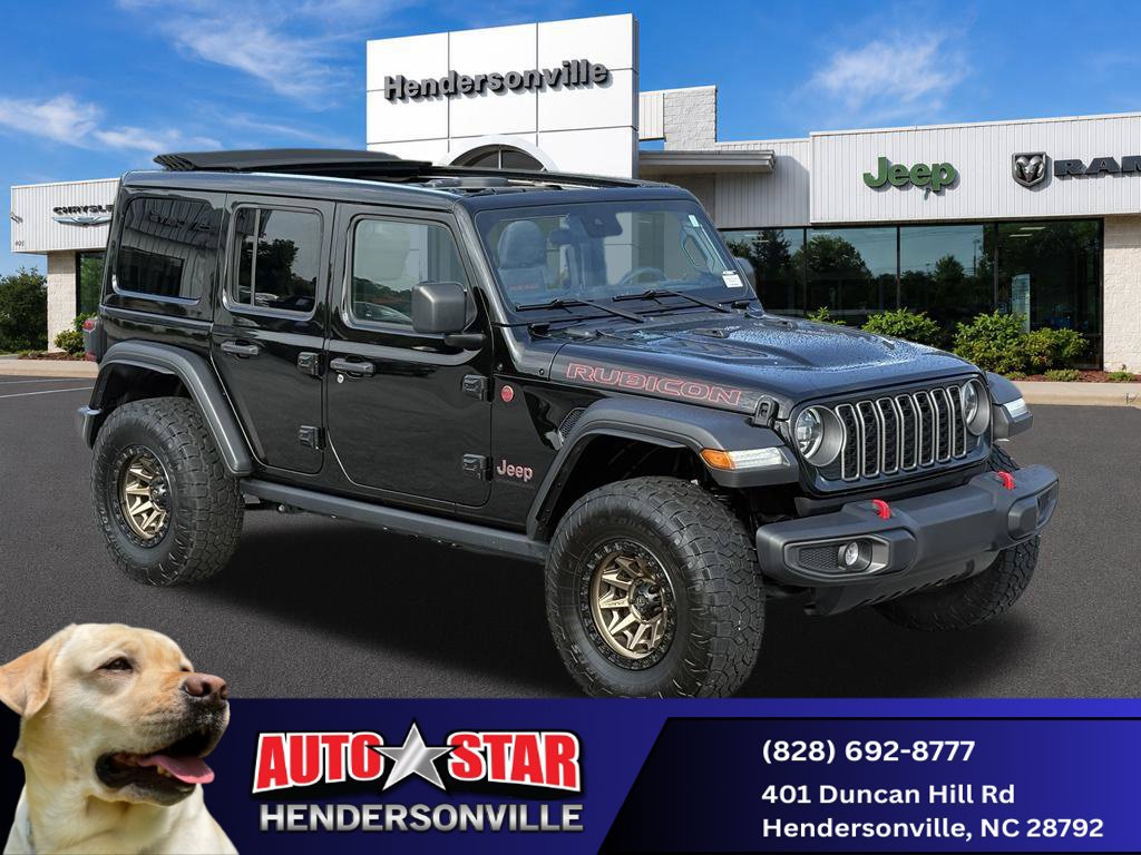Used 2024 Jeep Wrangler Unlimited Rubicon w/ Convenience Group AWD/4WD 360° Tour