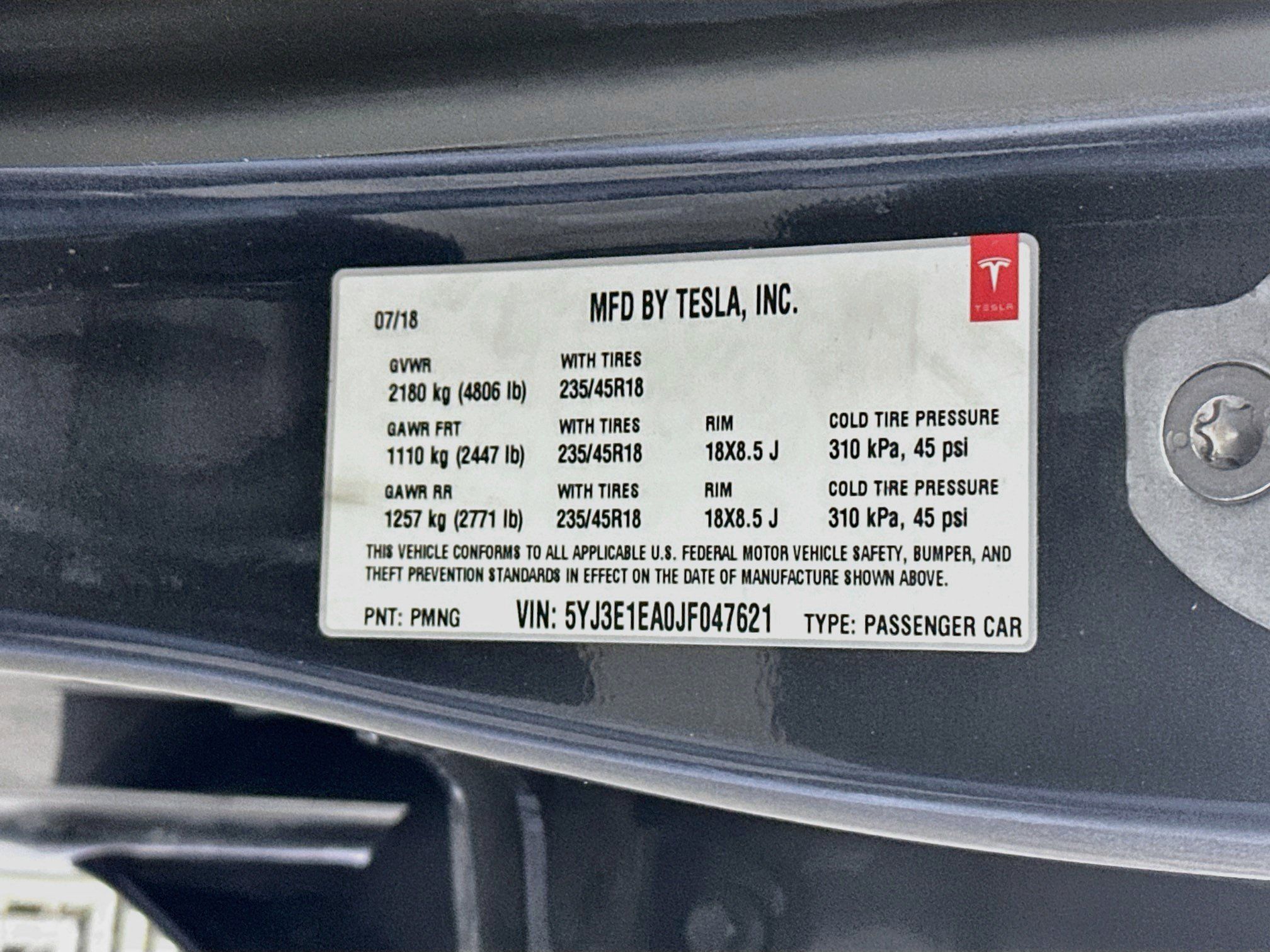 Used 2018 Tesla Model 3 Long Range RWD image 12