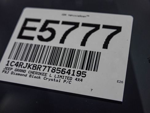 New 2026 Jeep Grand Cherokee L Limited AWD/4WD image 49