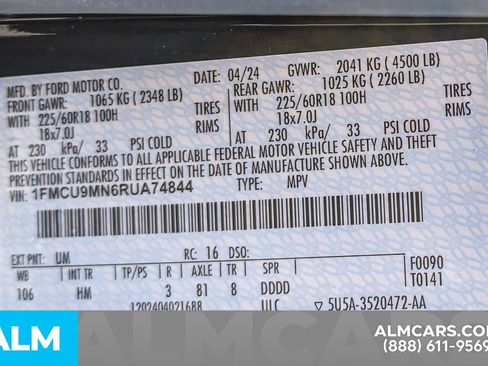 Used 2024 Ford Escape ST-Line image 34