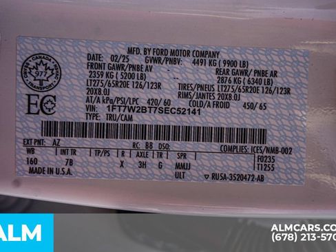Used 2025 Ford F250 Platinum AWD/4WD image 62