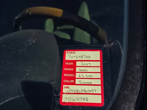 Used 2007 Lexus ES 350 FWD image 2