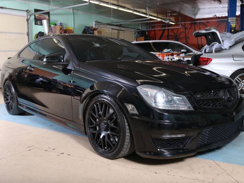 Used 2013 Mercedes-Benz C 63 AMG Coupe w/ Multimedia Pkg image 1