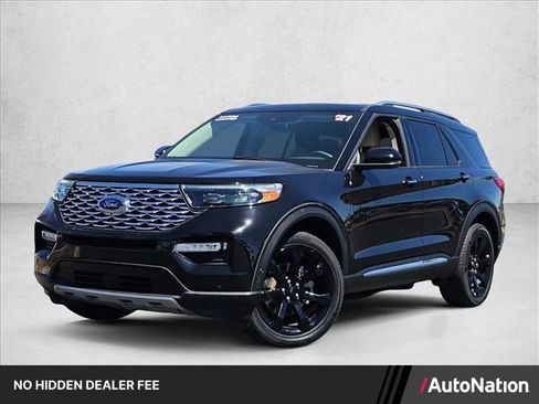 Used 2021 Ford Explorer Platinum w/ Equipment Group 601A AWD/4WD image 1