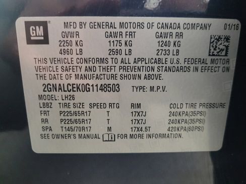 Used 2016 Chevrolet Equinox LT w/ Convenience Package FWD image 33